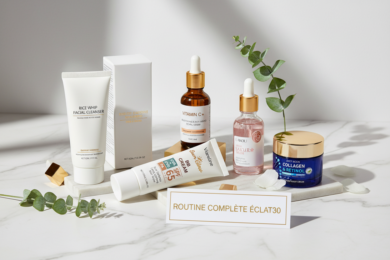 ROUTINE COMPLÈTE ÉCLAT30 - Programme Anti-Âge Intensif 30 Jours