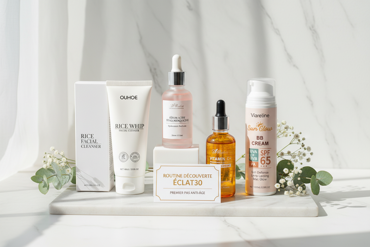 ROUTINE DÉCOUVERTE ÉCLAT30 - Programme Anti-Âge 30 Jours