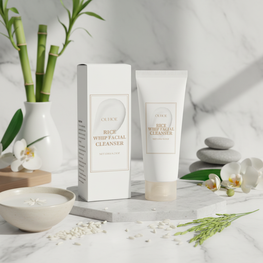 Nettoyant Visage au Riz - Nettoyage en Profondeur | Éclat30